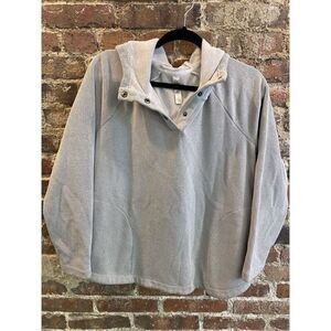 Kyodan Outdoor Pull Over Hoodie Sweater Light Gray Women’s Size L